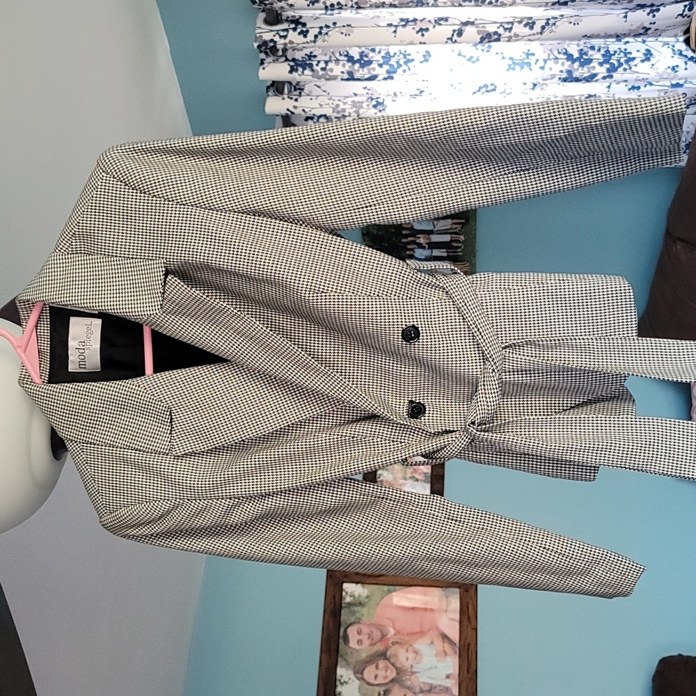 Moda Spiegel Houndstooth Blazer